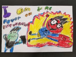 3rd grader wins art contest
